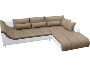 Narożnik w nowoczesnym stylu z luźnymi poduszkami do salonu - ANDRES / Inari 23 / Soft 17