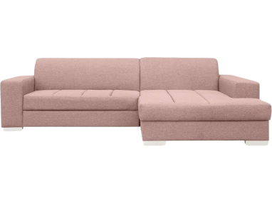 Stylowa kanapa narożna w kształcie litery L z funkcją spania i pojemnikiem na pościel - MISTI / Malmo 61