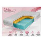 Materac piankowy ORIO 160x200 cm - H2 - pokrowiec SIVO