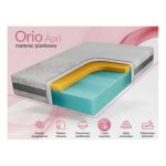 Materac piankowy ORIO 140x200 cm - H2 - pokrowiec APRI