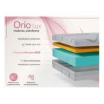 Materac piankowy ORIO 140x200 cm - H2 - pokrowiec LUX
