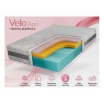 Materac piankowy VELO 180x200 cm - H2 - pokrowiec APRI