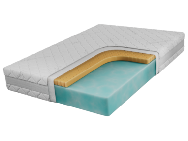 Materac piankowy ROVO 180x200 cm - H2 - pokrowiec SIVO