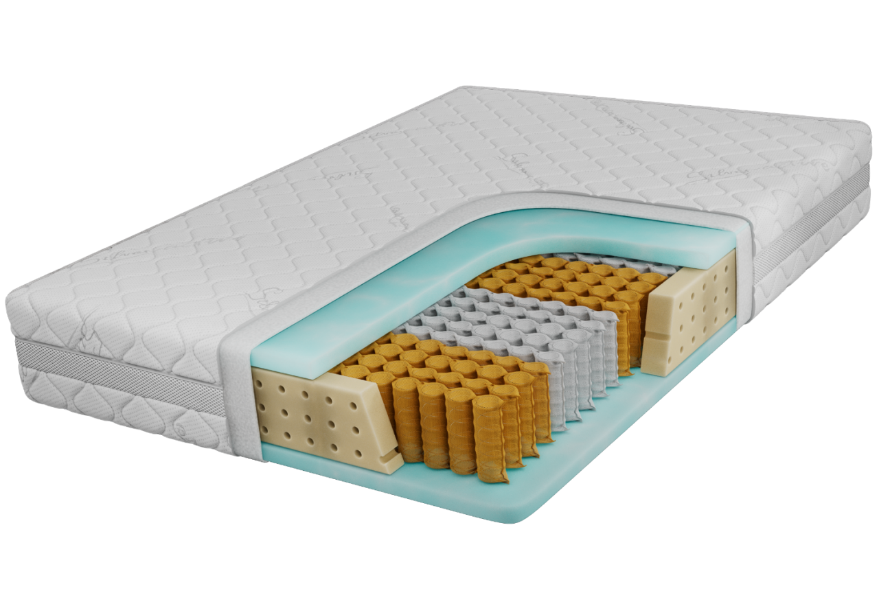 Materac pocket COVE 120x200 cm - H3 - pokrowiec SIVO