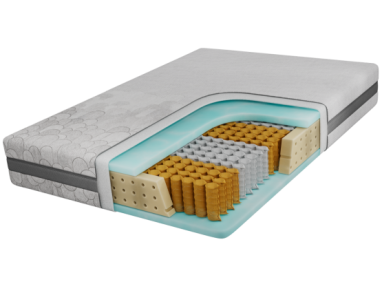 Materac pocket COVE 140x200 cm - H3 - pokrowiec APRI