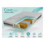 Materac pocket COVE 160x200 cm - H3 - pokrowiec APRI