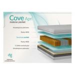 Materac pocket COVE 180x200 cm - H3 - pokrowiec APRI