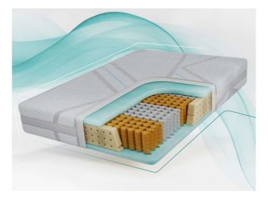 Materac pocket COVE 120x200 cm - H3 - pokrowiec LUX