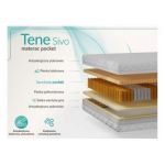 Materac pocket TENE 140x200 cm - H3 - pokrowiec SIVO