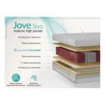 Materac pocket JOVE 140x200 cm - H3 - pokrowiec SIVO
