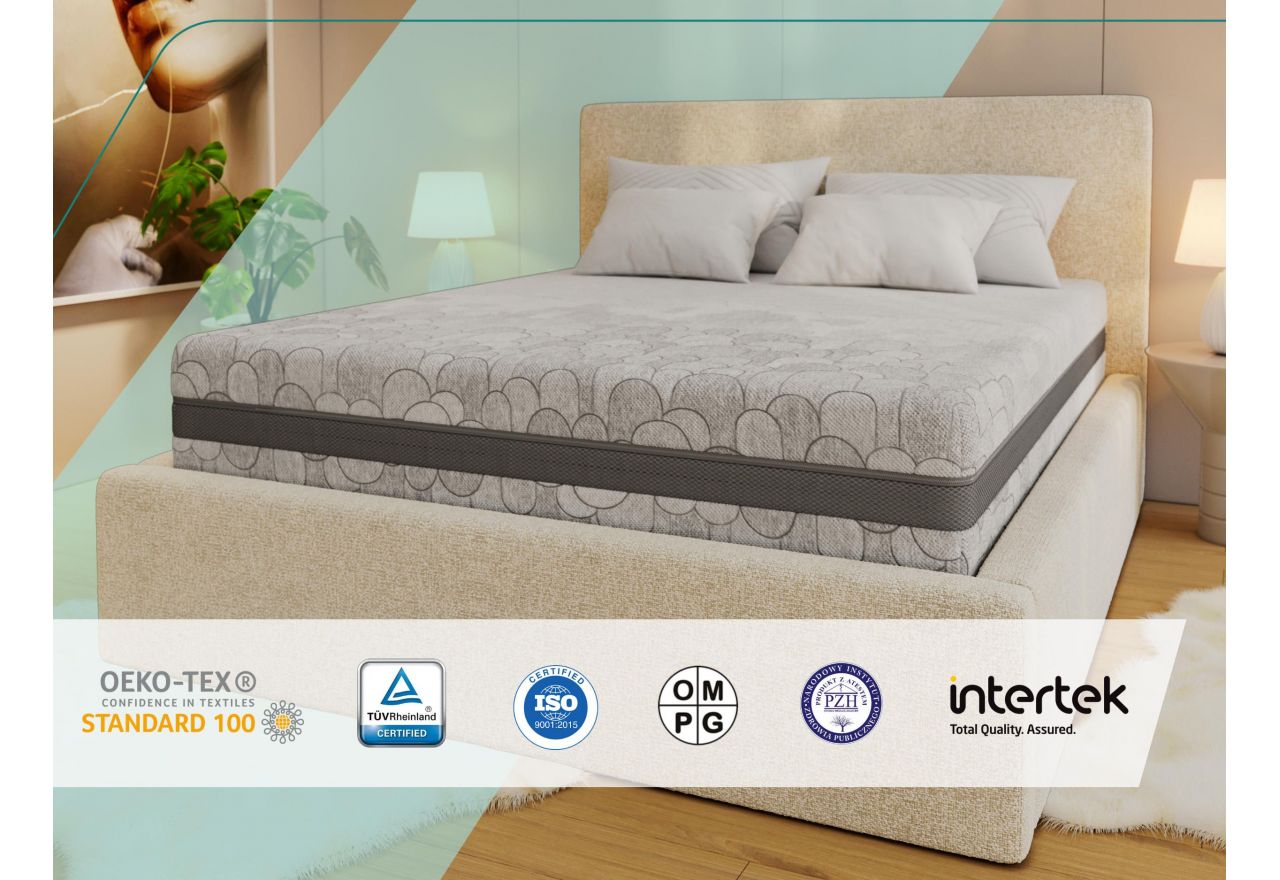 Materac pocket JOVE 180x200 cm - H3 - pokrowiec APRI