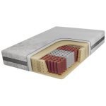 Materac pocket JOVE 200x200 cm - H3 - pokrowiec APRI