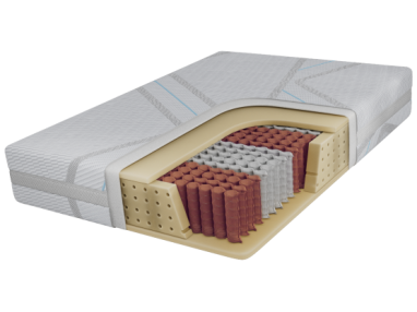 Materac pocket JOVE 140x200 cm - H3 - pokrowiec LUX