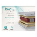 Materac pocket JOVE 140x200 cm - H3 - pokrowiec LUX