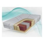 Materac pocket JOVE 200x200 cm - H3 - pokrowiec LUX