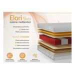 Materac multipocket ELORI 120x200 cm - H3/H4 - pokrowiec SIVO
