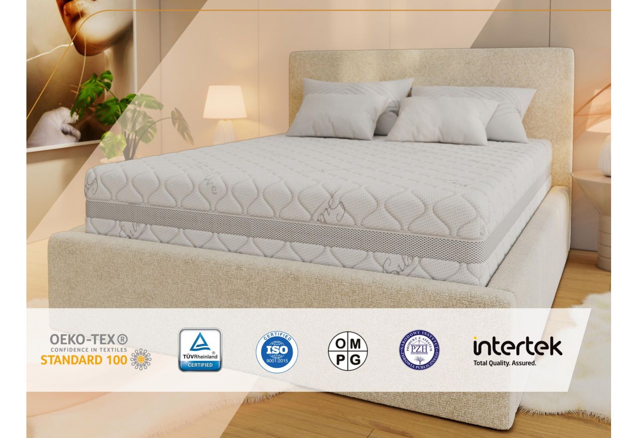 Materac multipocket ELORI 180x200 cm - H3/H4 - pokrowiec SIVO