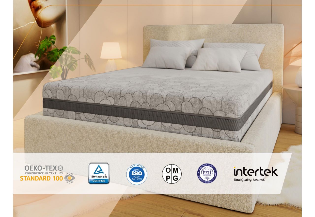 Materac multipocket ELORI 140x200 cm - H3/H4 - pokrowiec APRI