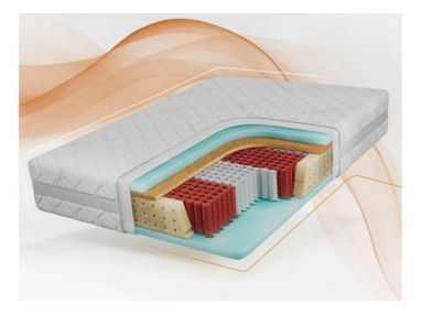 Materac multipocket CALVI 120x200 cm - H3/H4 - pokrowiec SIVO