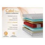 Materac multipocket CALVI 140x200 cm - H3/H4 - pokrowiec SIVO