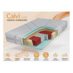Materac multipocket CALVI 200x200 cm - H3/H4 - pokrowiec LUX