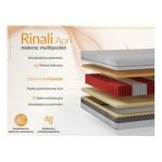 Materac multipocket RINALI 120x200 cm - H3 - pokrowiec APRI