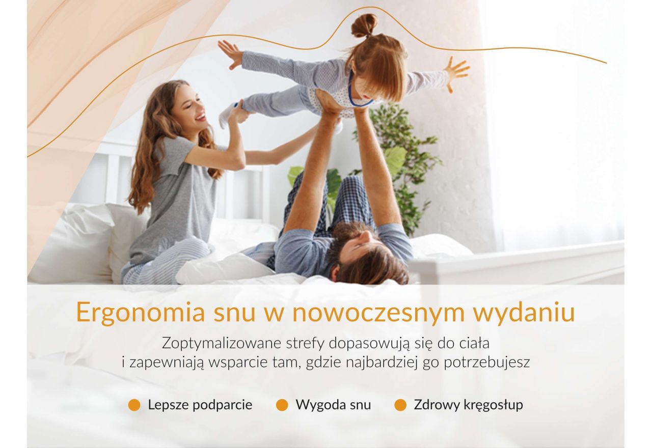 Materac multipocket VALTI 140x200 cm - H3 - pokrowiec LUX