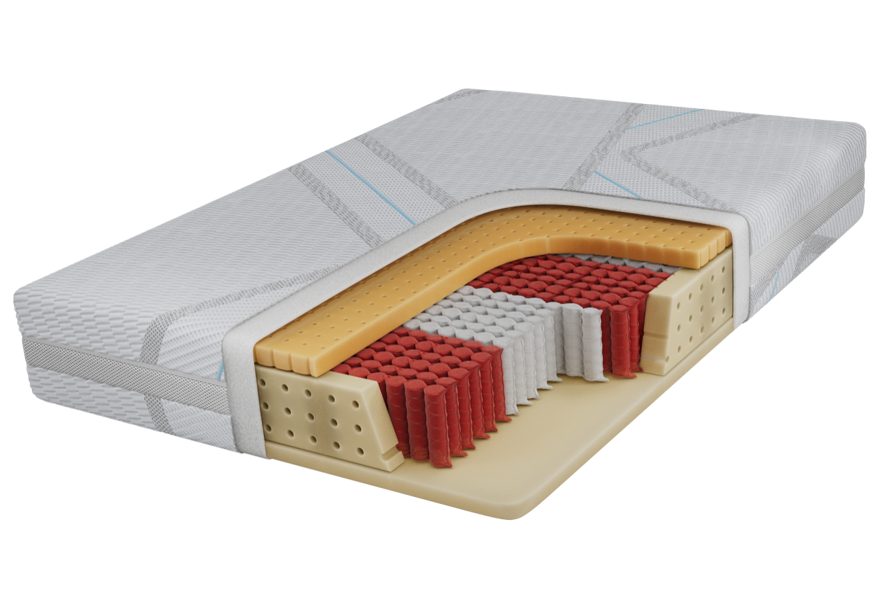 Materac multipocket VALTI 180x200 cm - H3 - pokrowiec LUX