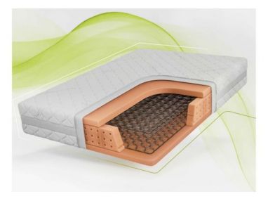 Materac bonellowy VENA 120x200 cm - H3 - pokrowiec SIVO