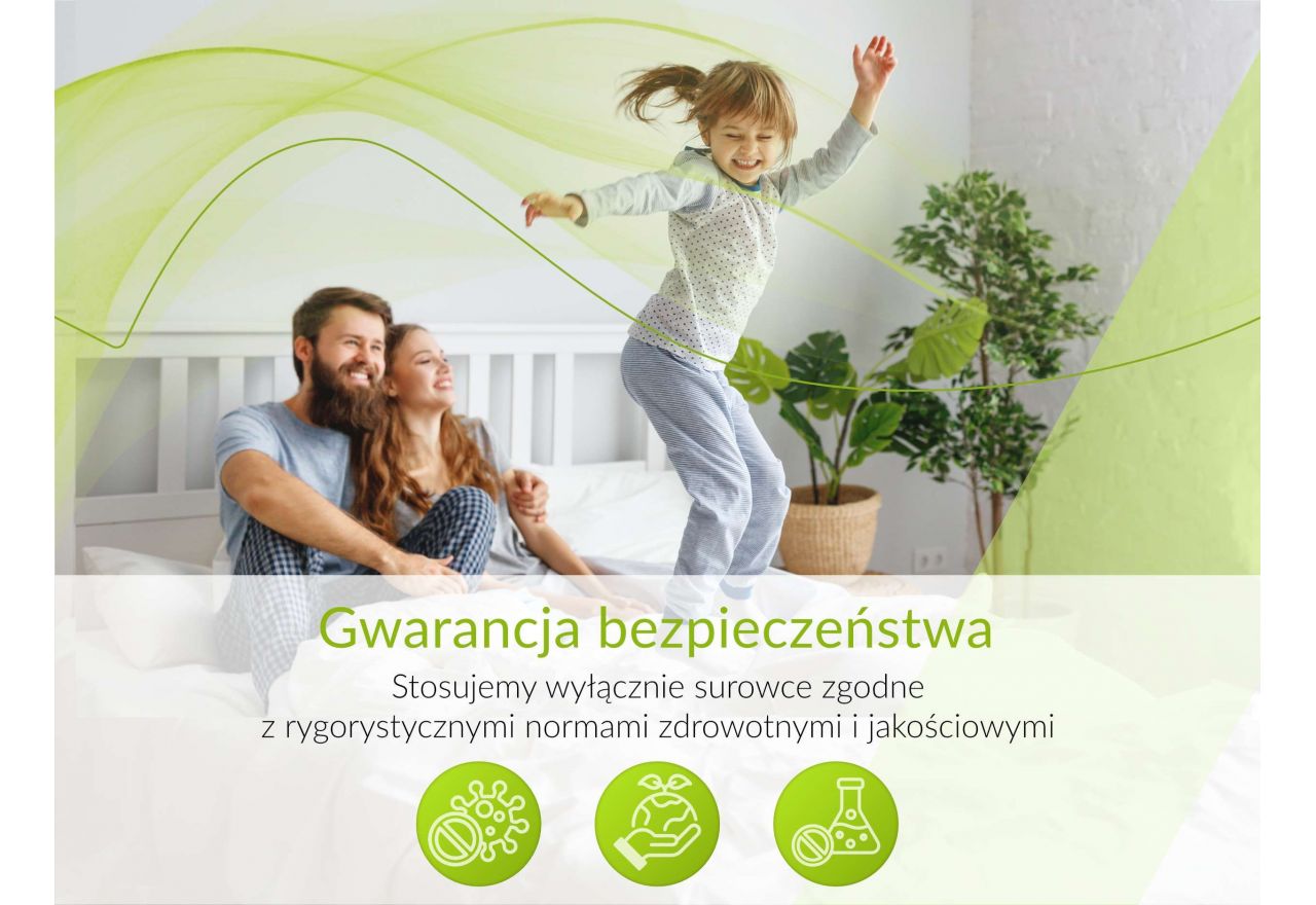 Materac bonellowy NOVA 180x200 cm - H3/H4 - pokrowiec APRI