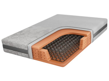 Materac bonellowy TOVA 140x200 cm - H3 - pokrowiec APRI