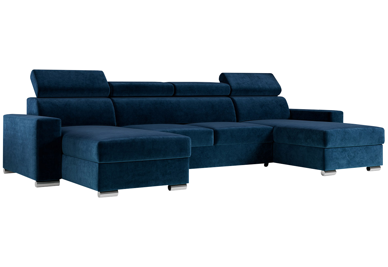 Narożnik FOX U - Monolith 77 - granatowy - OUTLET