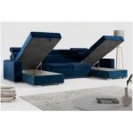 Narożnik FOX U - Monolith 77 - granatowy - OUTLET