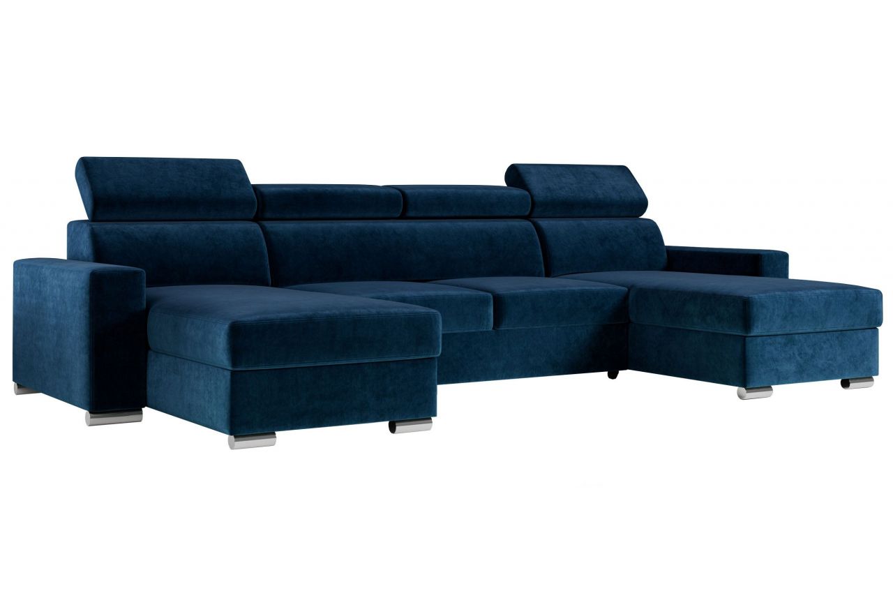 Narożnik FOX U - Monolith 77 - granatowy - OUTLET