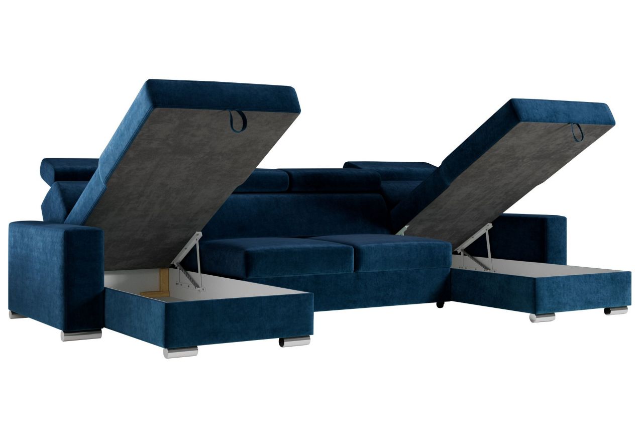 Narożnik FOX U - Monolith 77 - granatowy - OUTLET