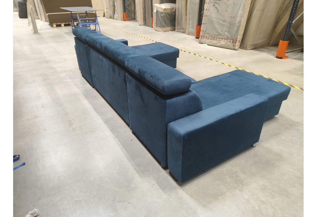 Narożnik FOX U - Monolith 77 - granatowy - OUTLET