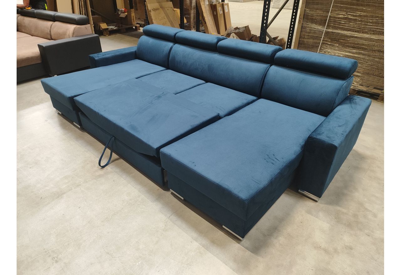 Narożnik FOX U - Monolith 77 - granatowy - OUTLET