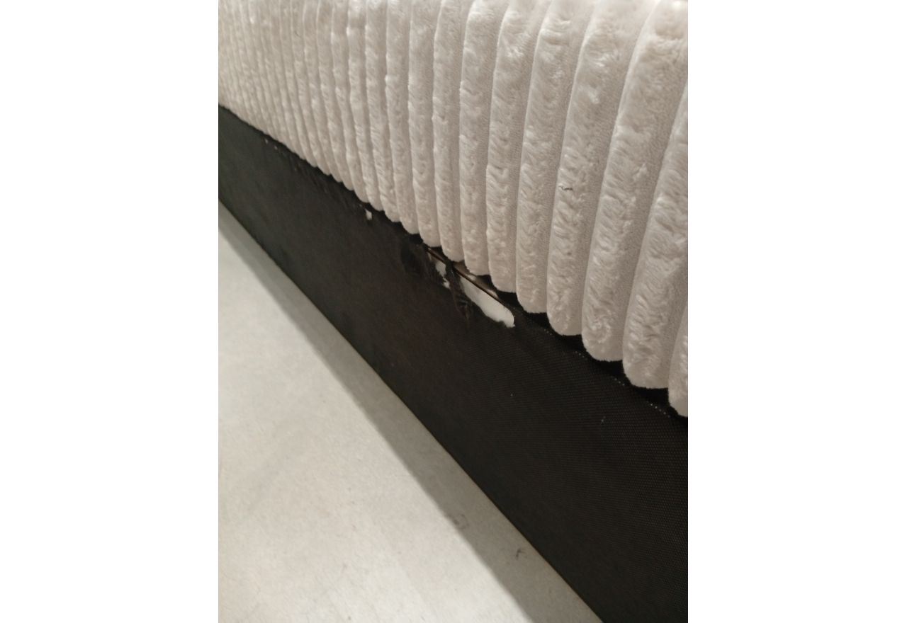 Łóżko kontynentalne TILIANO KING 160x200 - Tilia 01 - beżowy - OUTLETU