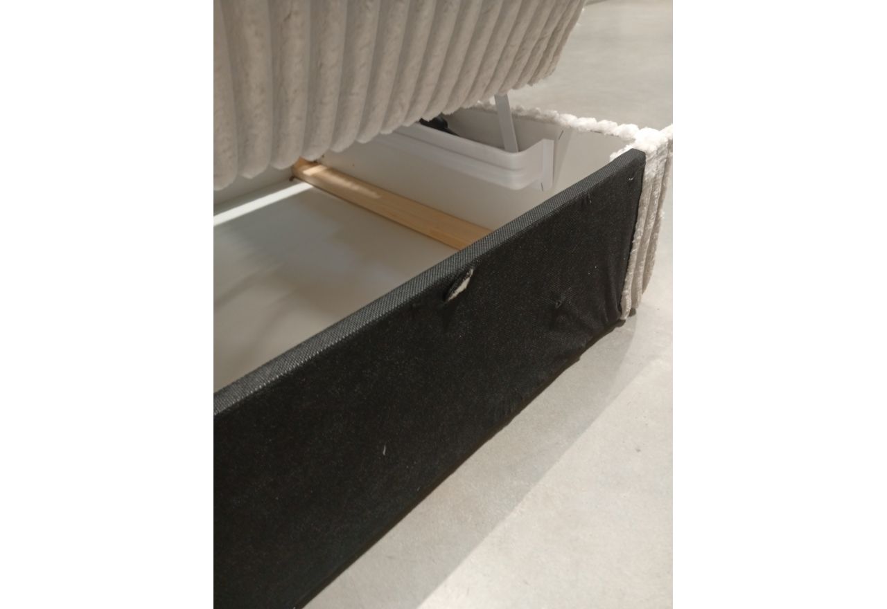 Łóżko kontynentalne TILIANO KING 160x200 - Tilia 01 - beżowy - OUTLETU