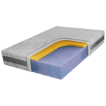 Materac piankowy DIVO 140x200 cm - H2 - pokrowiec APRI