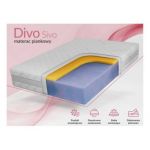 Materac piankowy DIVO 160x200 cm - H2 - pokrowiec SIVO