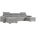 Narożnik FOX U - Matana 01 - jasny szary - OUTLET