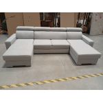 Narożnik FOX U - Matana 01 - jasny szary - OUTLET