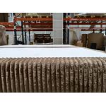 Łóżko kontynentalne TILIANO KING 200x200 - Tilia 17 - brązowy - OUTLETU