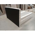 Łóżko kontynentalne RITA 180x200 - Now or Never 01 - biały - OUTLETU