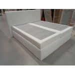 Łóżko kontynentalne RITA 180x200 - Now or Never 01 - biały - OUTLETU