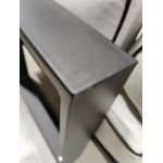 Metalowy fotel ogrodowy ELBA S1 - szary - OUTLETU