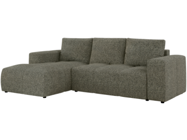 Narożnik MONIVA L - strona lewa - szary, struktura