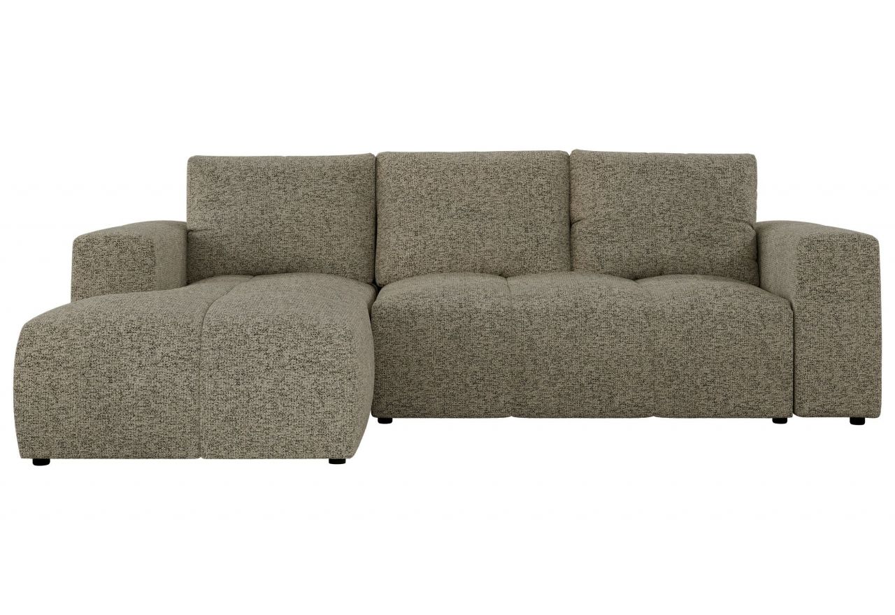 Narożnik MONIVA L - strona lewa - ciemnobeżowy, struktura