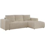 Narożnik MONIVA L - strona prawa - kremowy, struktura